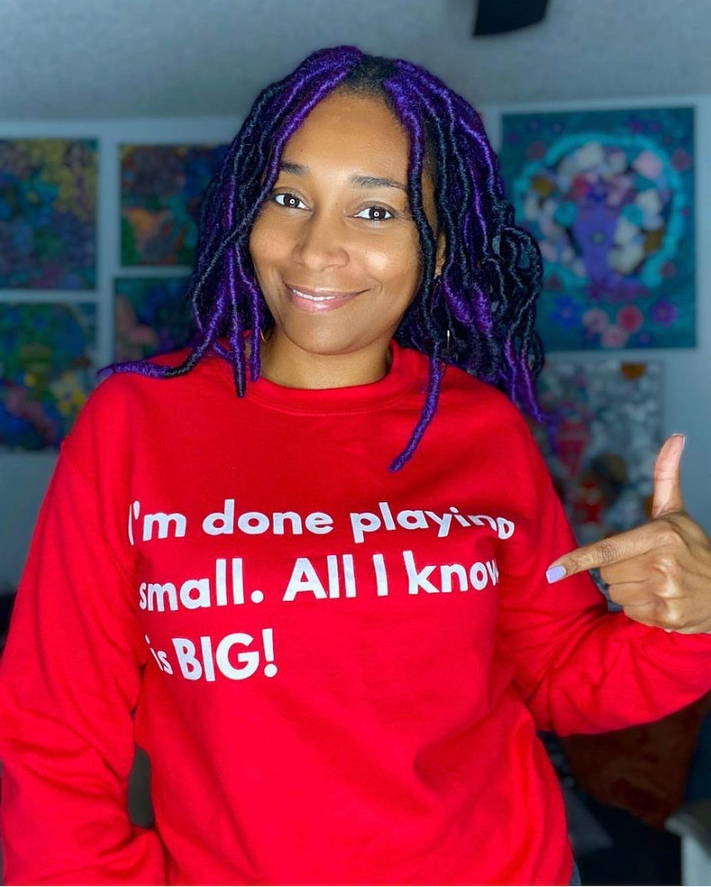 Done Playing Small Sweatshirt