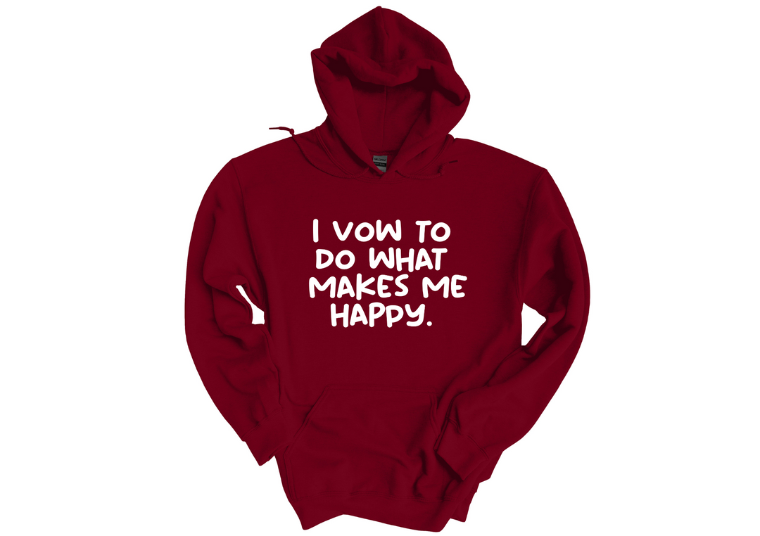 Vow To Be Happy Hoodie