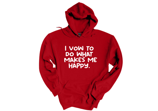 Vow To Be Happy Hoodie