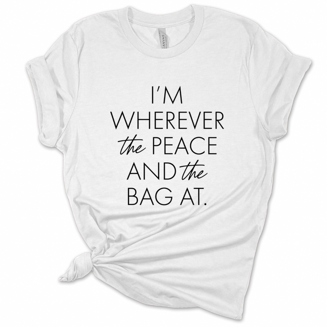 The Peace and The Bag Tee