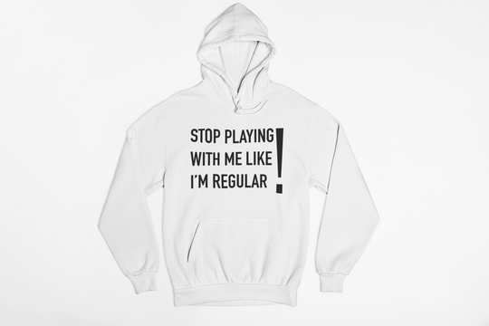 Stop Playing Hoodie