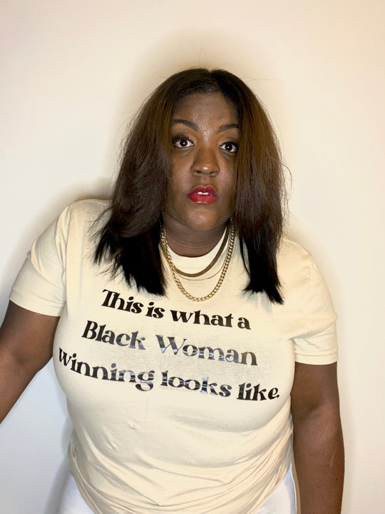 This is what a Black Woman winning looks like