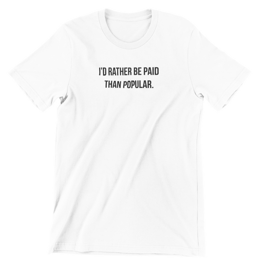 PAID THAN POPULAR