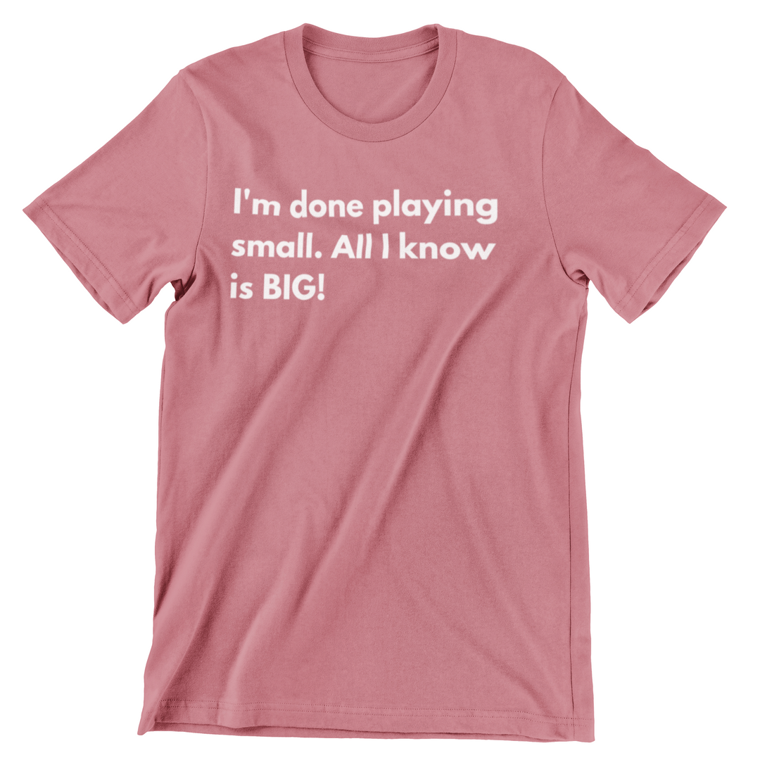 Done Playing Small T-Shirt